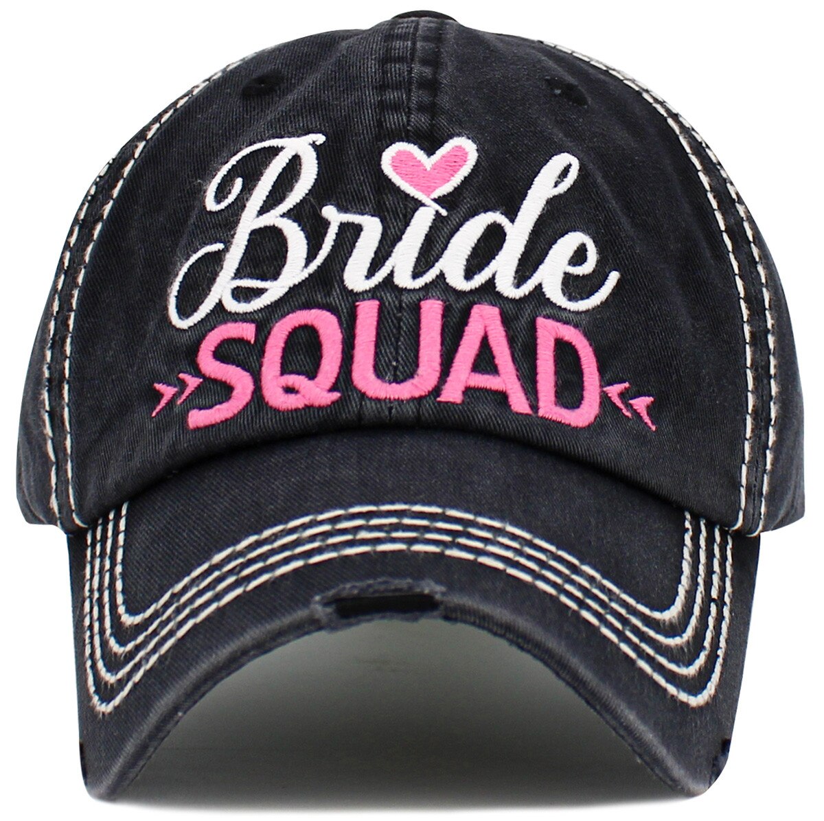 Bride Squad Embroidery Hat