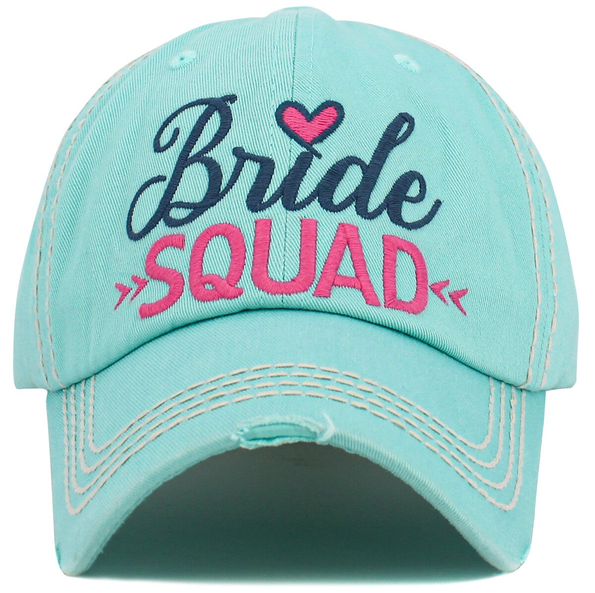 Bride Squad Embroidery Hat