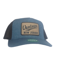 Load image into Gallery viewer, Ventnor Vintage Leather Patch Hat