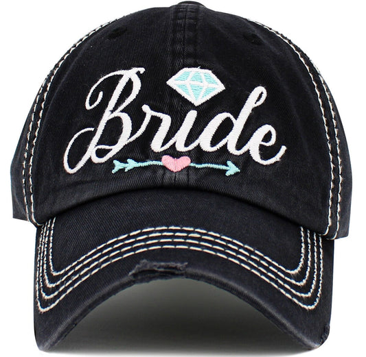 Bride Embroidery Hat