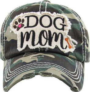 Dog Mom Patch Hats