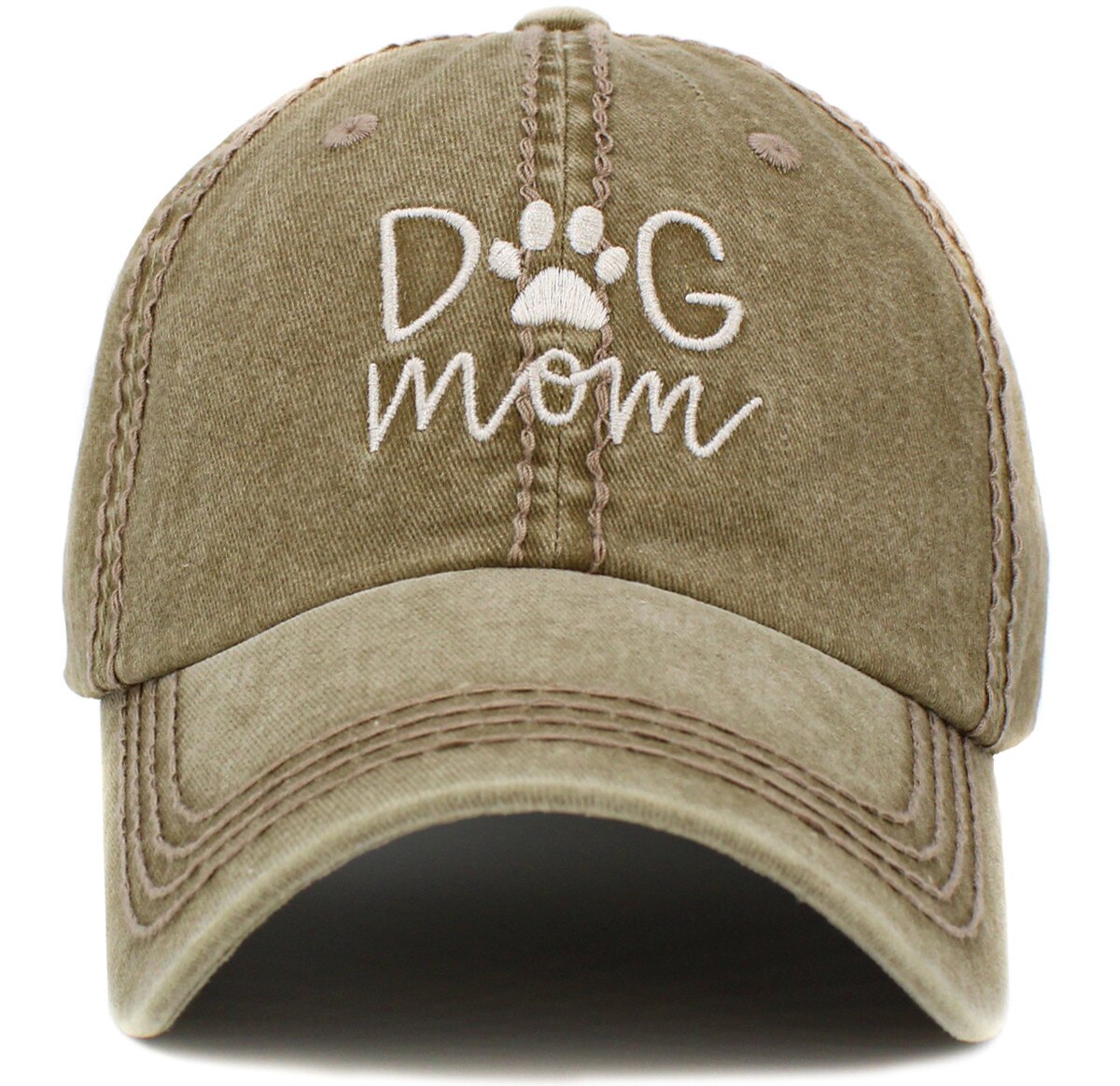 Dog Mom Embroidery Hat