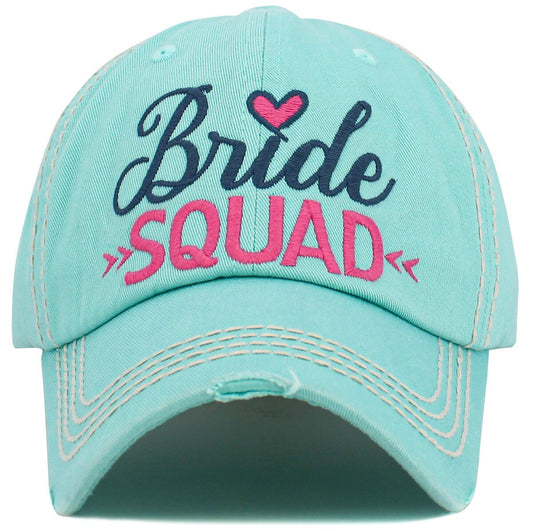 Bride Squad Embroidery  Hat