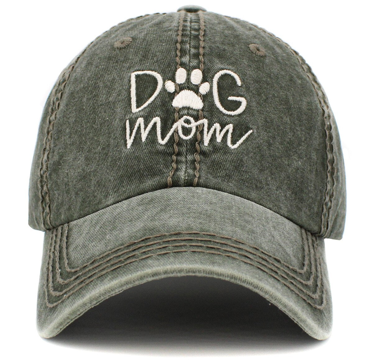 Dog Mom Embroidery Hat