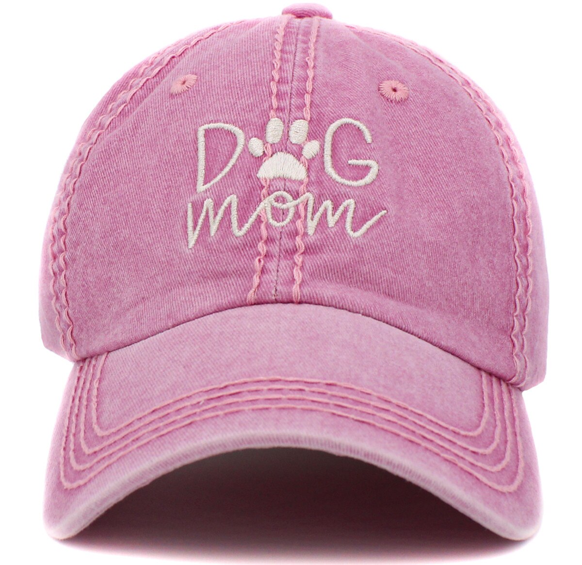 Dog Mom Embroidery Hat