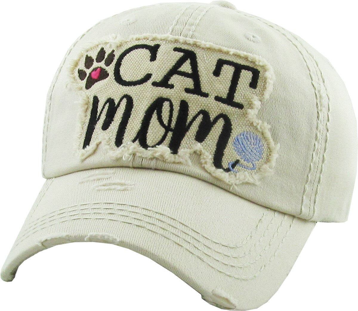 Cat Mom Patch Hat