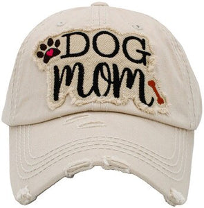 Dog Mom Patch Hats