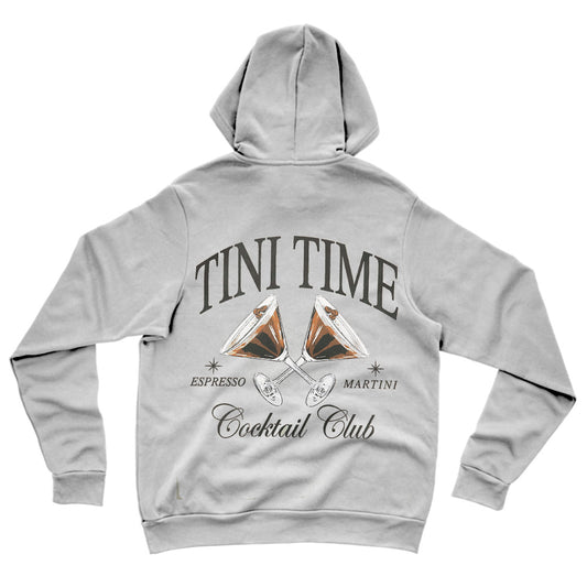 Tini Time Espresso Martini Cocktail Club Hoodie