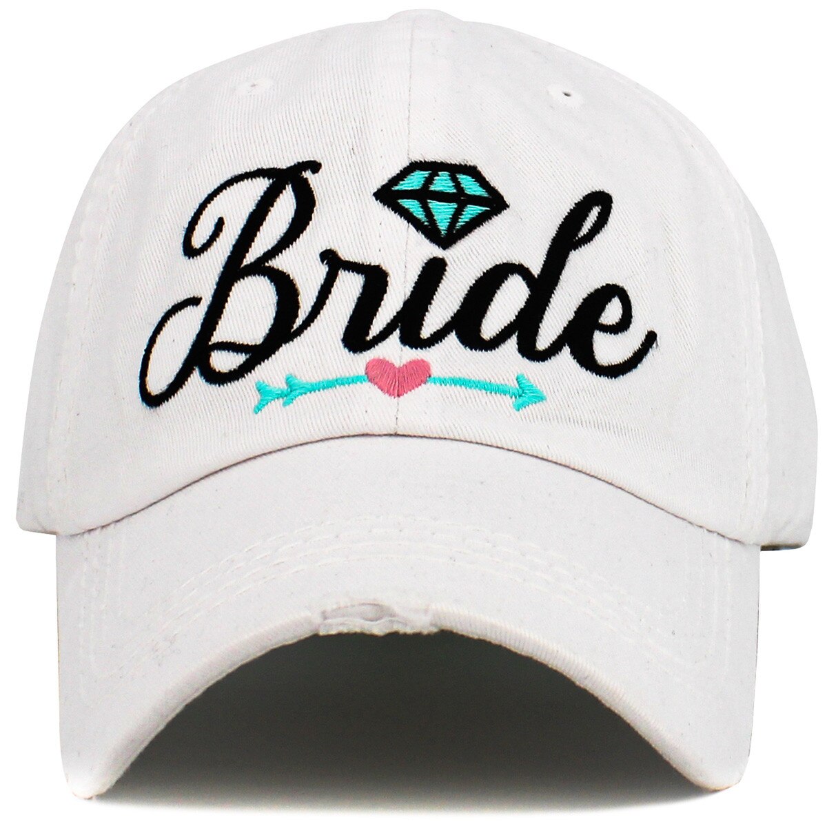 Bride Embroidery Hat